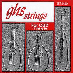 2420 GHS 11 String Oud - Silver Wound Basses