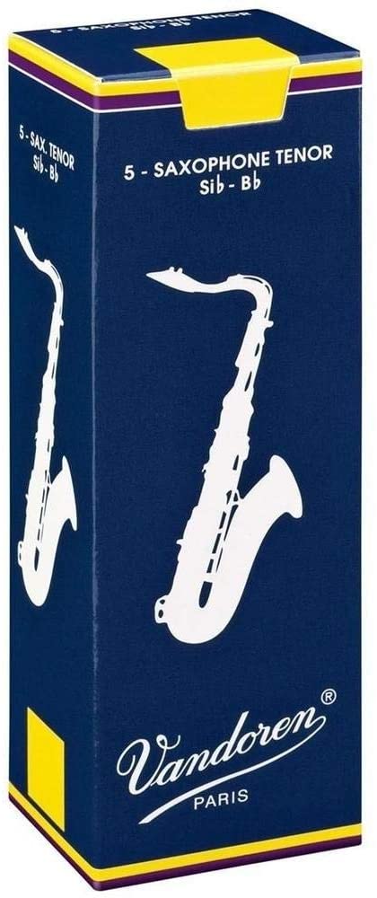 VTS3 Vandoren Tenor Saxophone Reed 5 Pack - 3 Strength