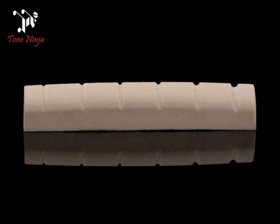 NUT-006-W1 Tone Ninja 1-11/16" Slotted Acoustic Guitar Nut - White