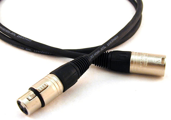 TLMC3 Conquest Audio Lo-Z XLR Cable - 3'
