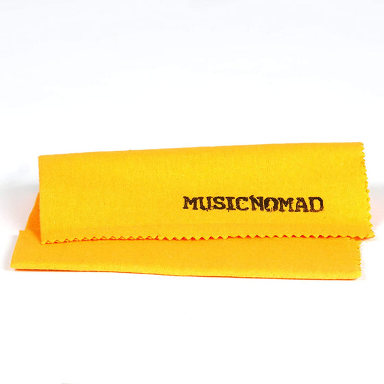 MN200 Music Nomad All Purpose Edgeless 100% Flannel, Non-treated Polishing Cloth 11" x 15"