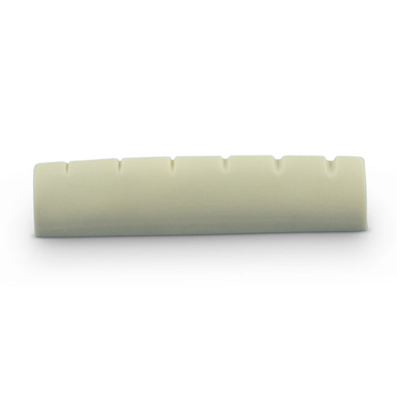 NUT-005-W1 Tone Ninja Epiphone Style Slotted Guitar Nut - White