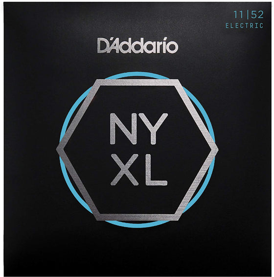 NYXL1152 D'addario New York Steel Nickel Wound Electric Guitar Strings - Medium/Heavy Bottom 11-52