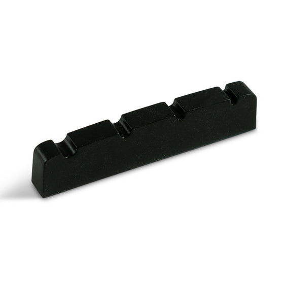 NUT-101-B1 Tone Ninja 4 String Slotted Bass Nut - Black