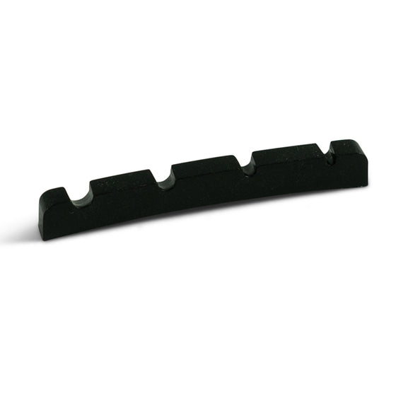 NUT-102-B1 Tone Ninja 4 String Slotted P Bass Nut - Black