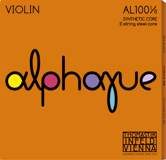AL100 Alphayue Violin String Set 1/8