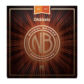 NB1047 Nickel Bronze Acoustic Guitar Strings - Extra Light